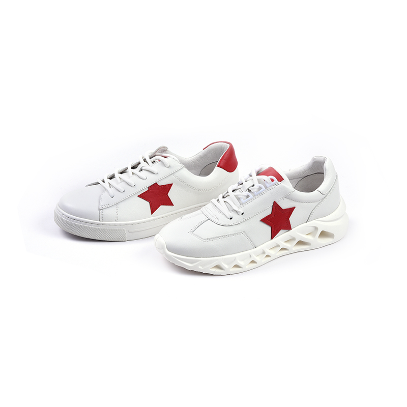 Rode sterschoenen